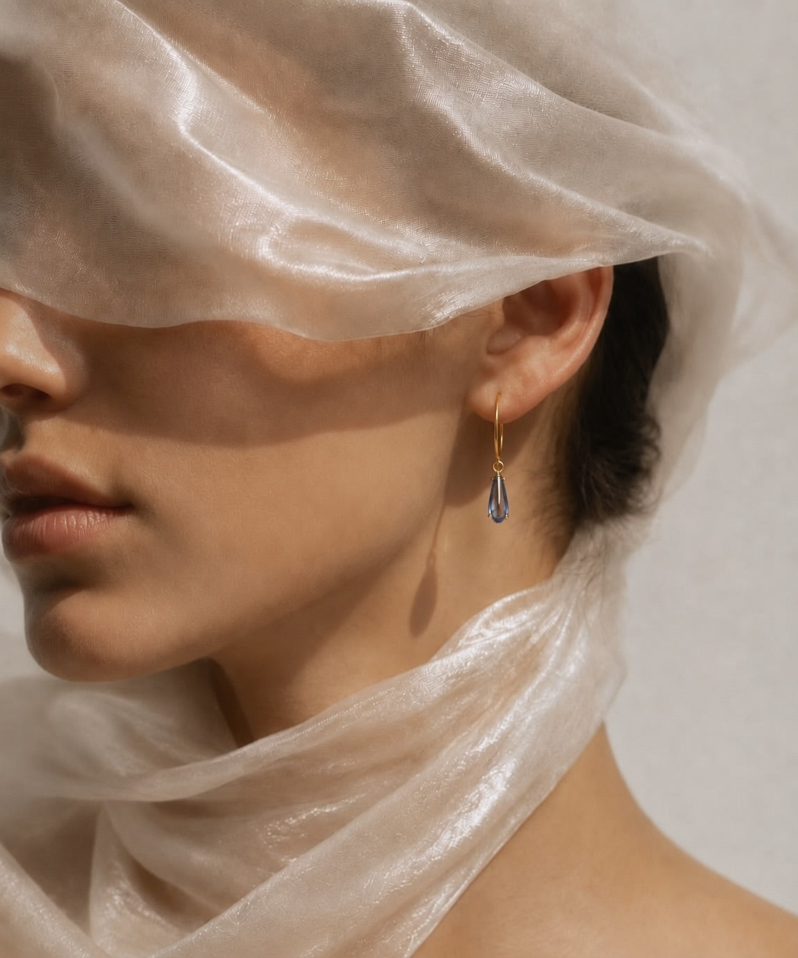 Tear Drop Hoops