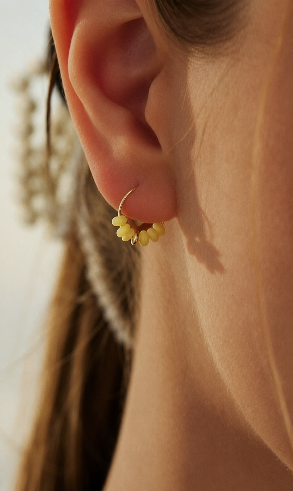Lemon Drop Hoops
