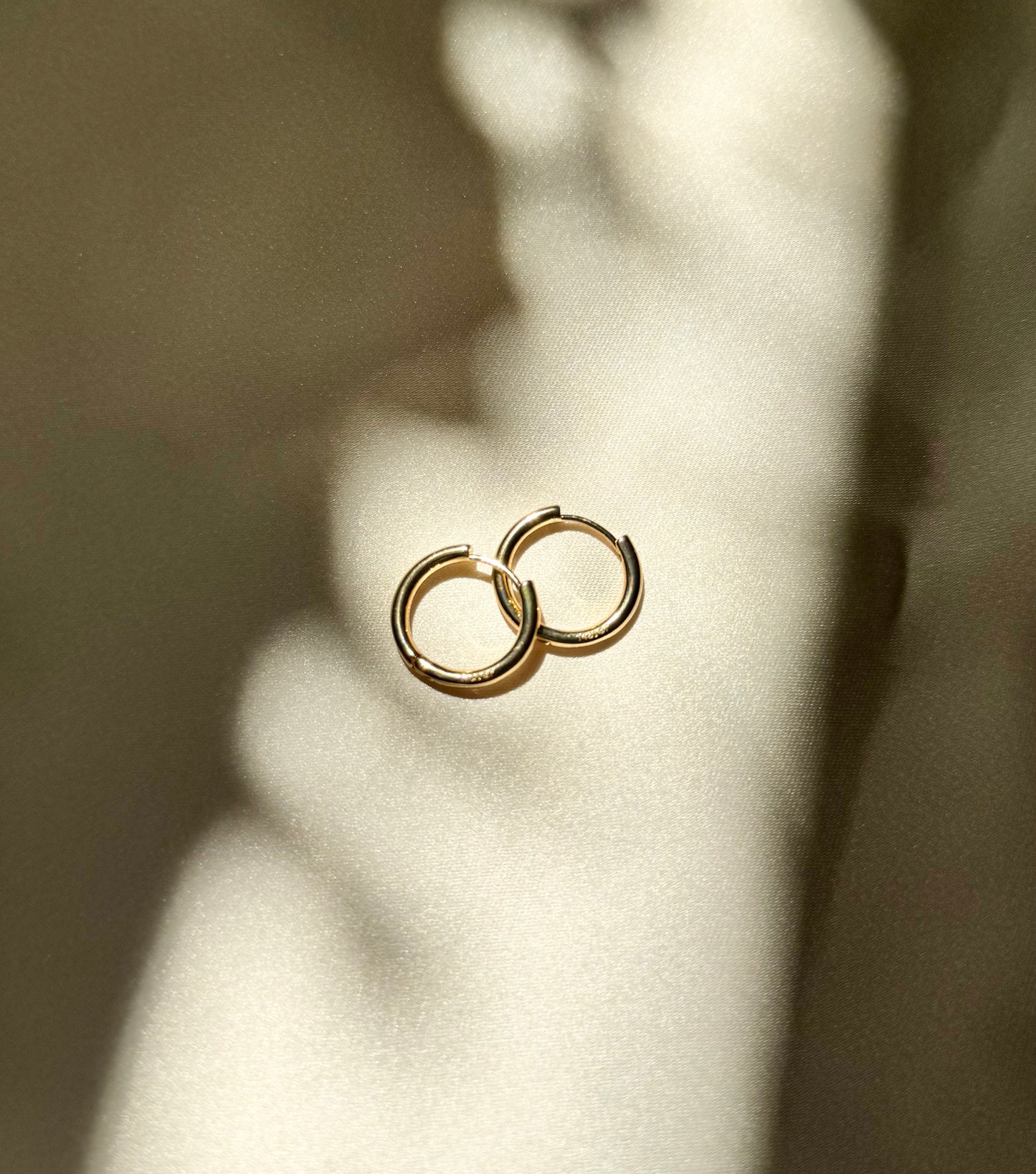 Dainty Gold Hoops
