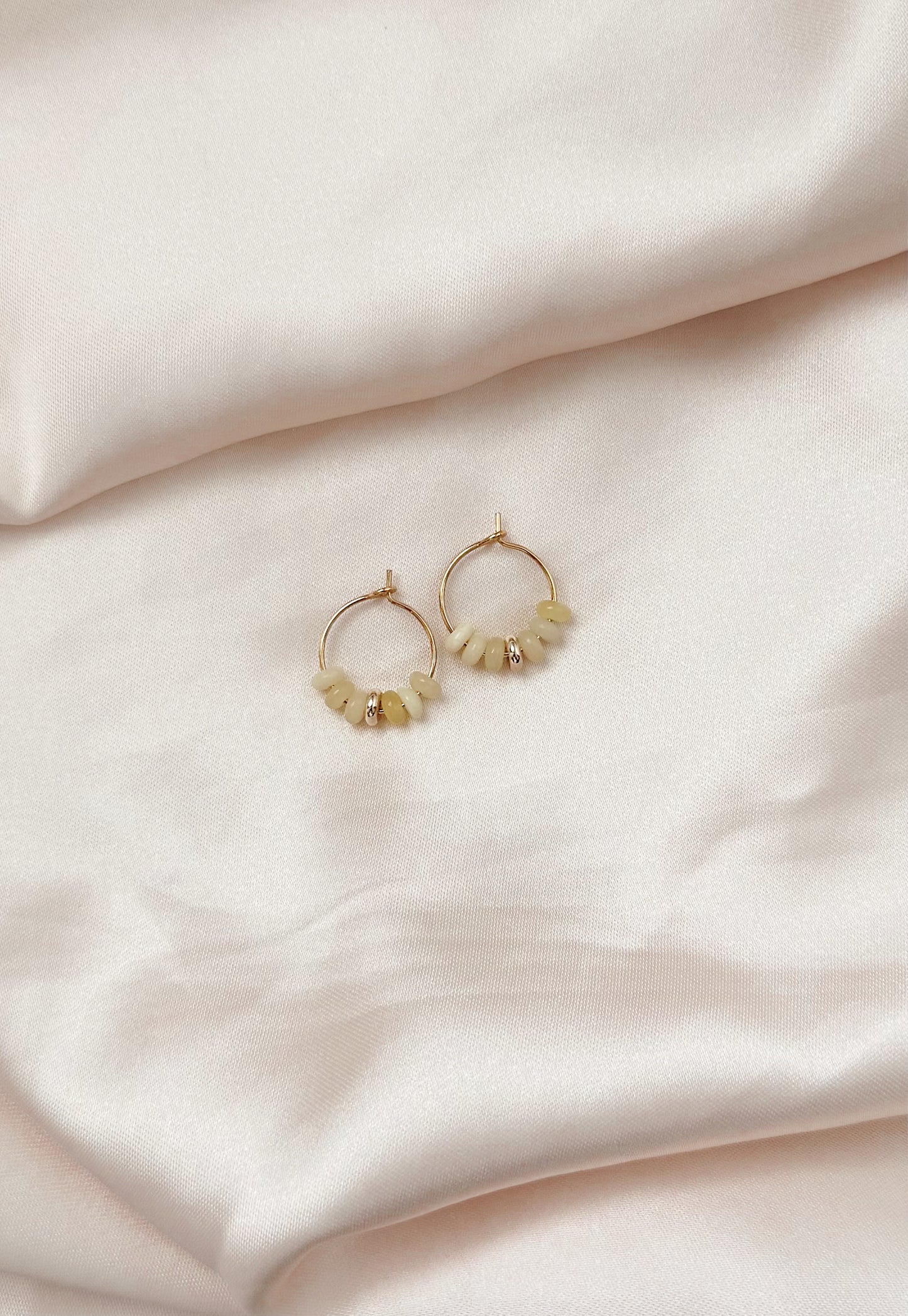 Lemon Drops Hoops 15mm