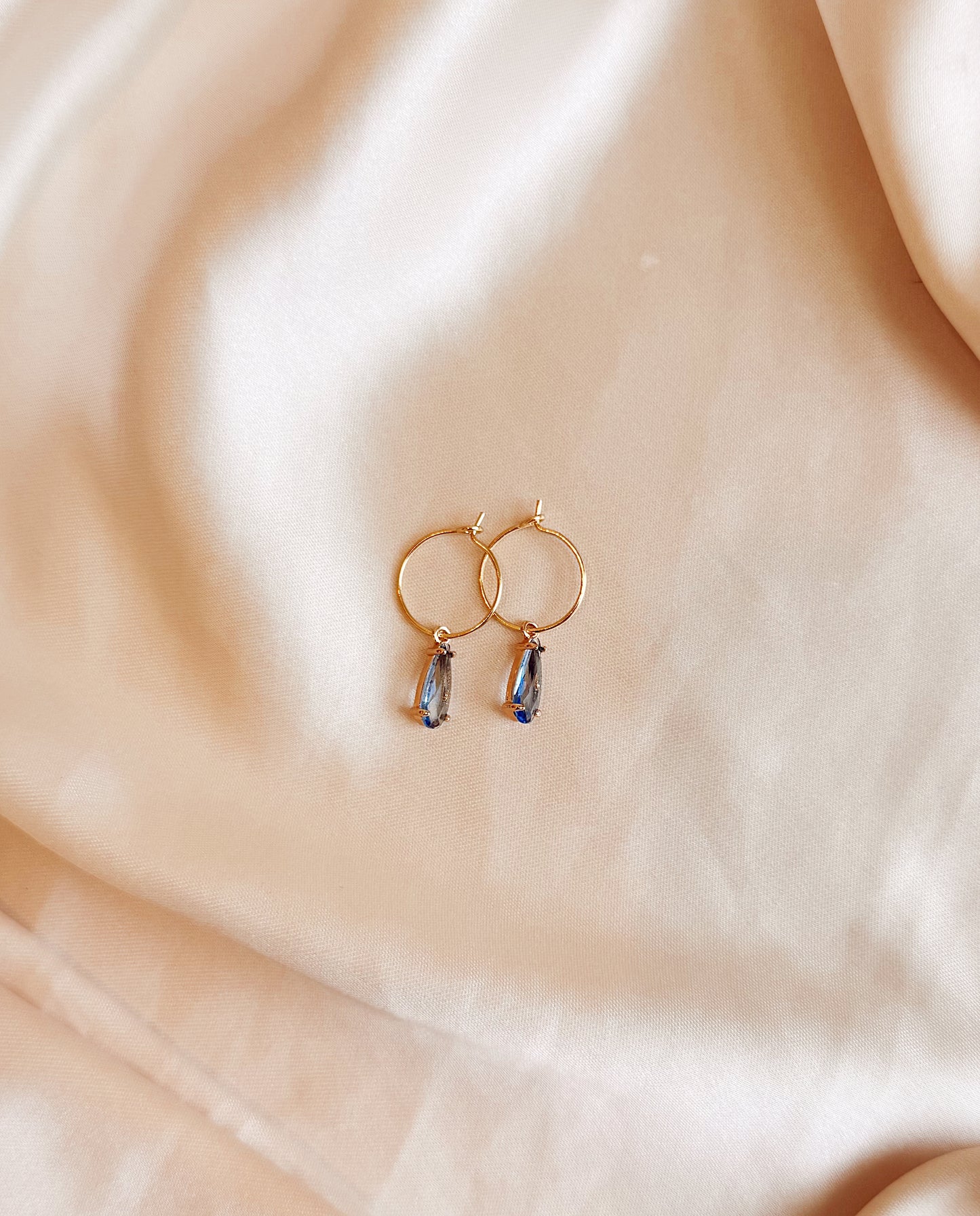 Tear Drop Hoops