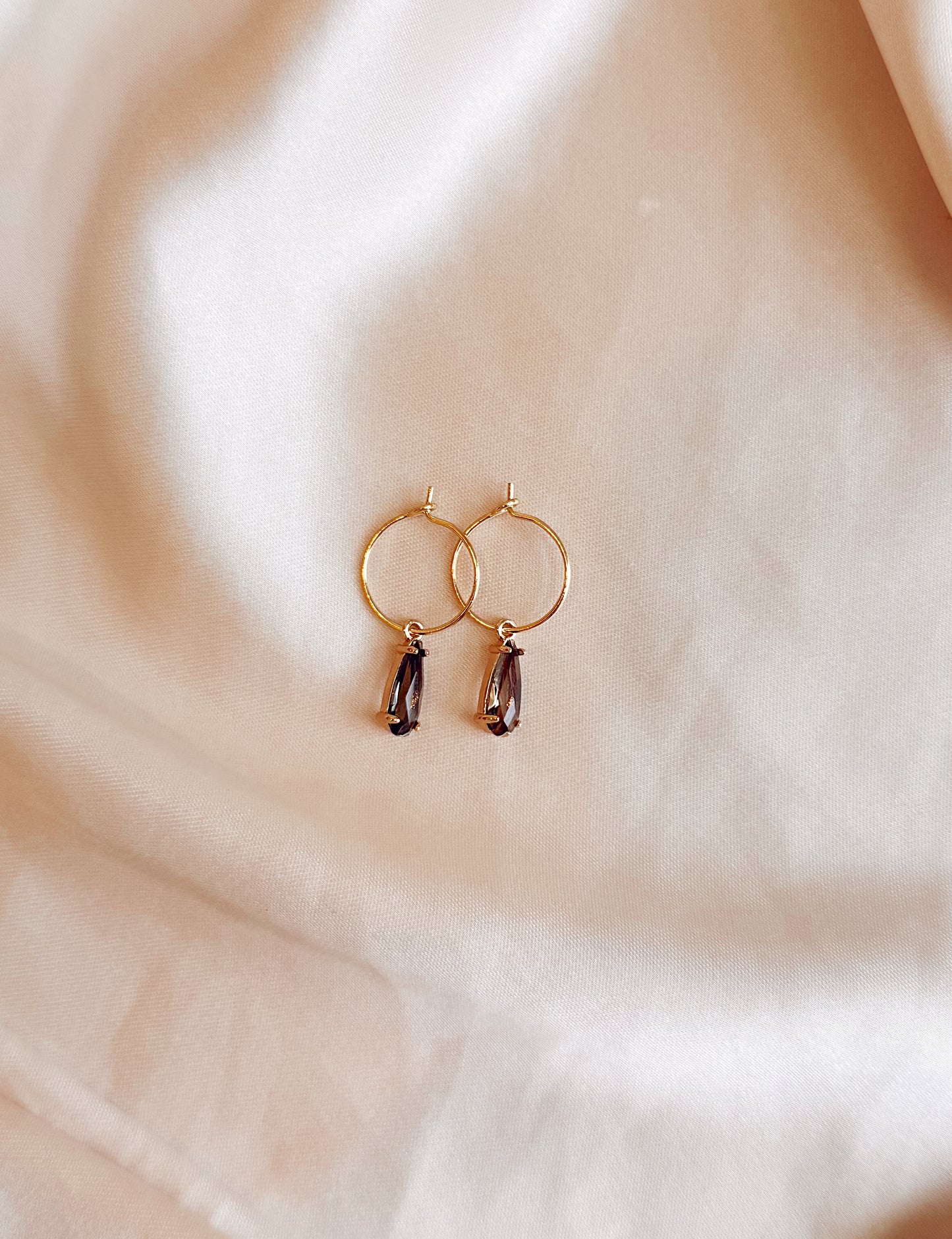 Tear Drop Hoops