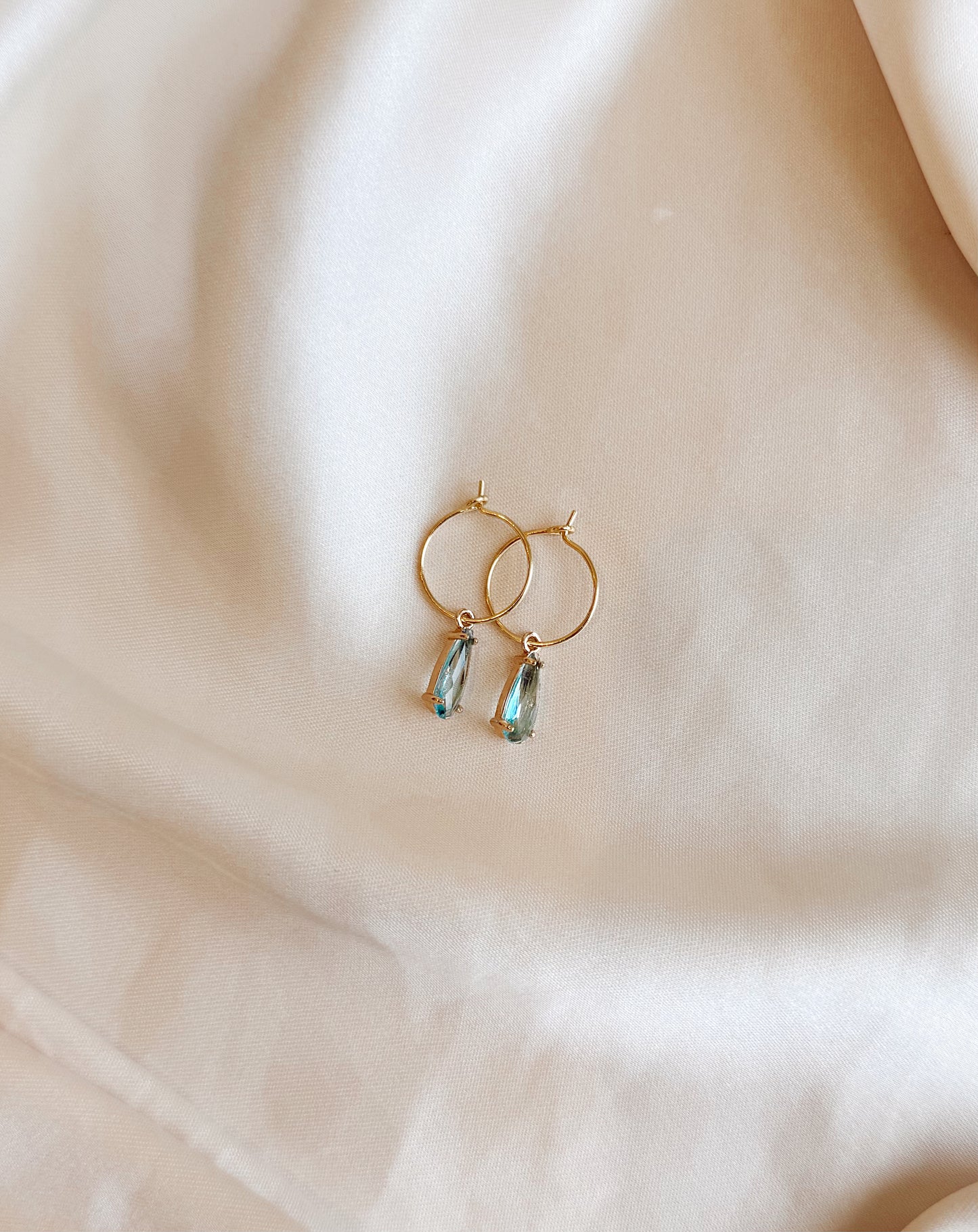Tear Drop Hoops