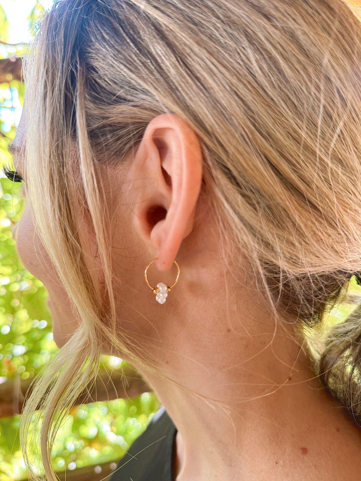 Daisy Hoops